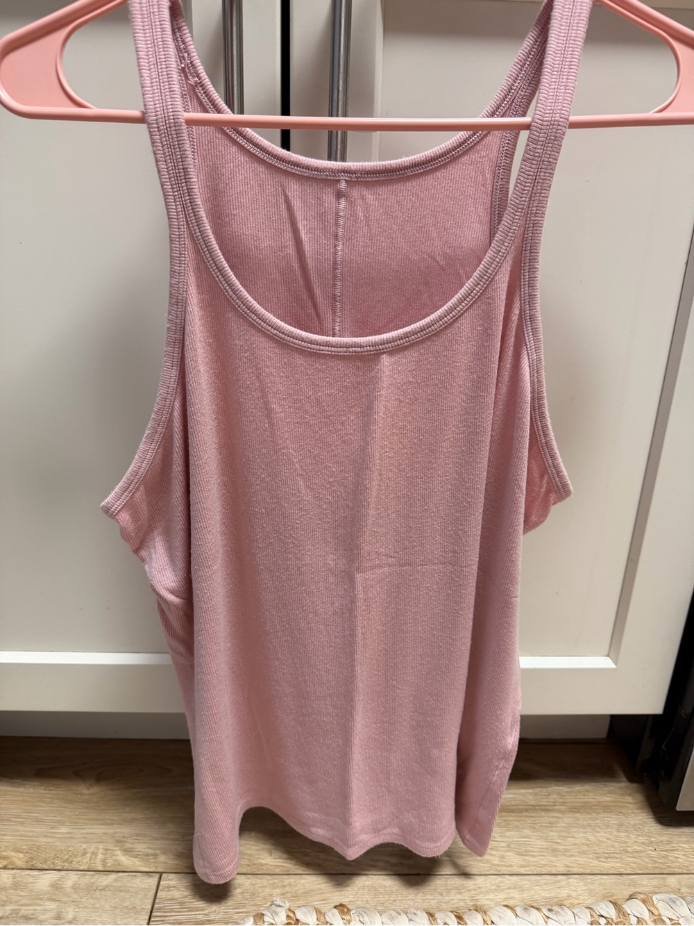lululemon athletica Light Pink Scoop Neck Tank